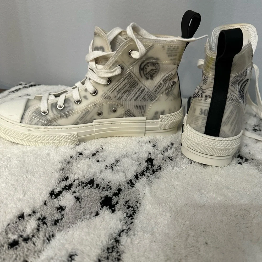 Christian Dior sneakers size 38 newsprint - Picture 7 of 7
